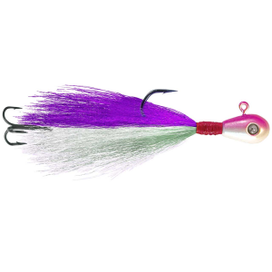 Image of Kalin's Google Eye Hair Jig | Purple-White; 1/2 oz.