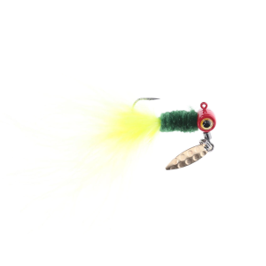 Image of Strike King Mr. Crappie Maribou Sausage Spin | Old School; 1/16 oz.