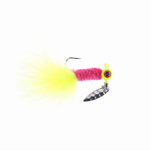 Image of Strike King Mr. Crappie Maribou Sausage Spin | HotChicken.com; 1/8 oz.