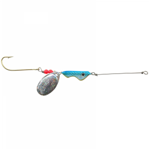 Image of Erie Dearie Elite Series Spinner | Blue Shiner/Silver Blade; 3/8 oz.