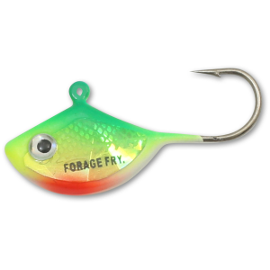 Image of Northland Forage Minnow Baitfish-Image Small Fry Jigs | Super-Glo Perch; 8
