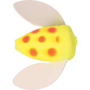 Image of Worden's Spin-N-Glo | White Wings - Yellow Clown; 6