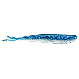 Image of Lunker City Fin-S-Fish | Blue Ice; 3 1/2 in.