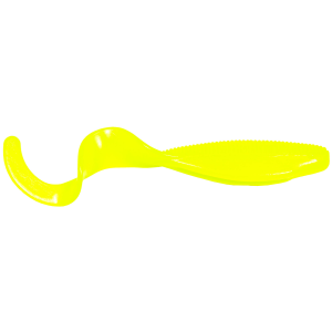Image of Z-Man StreakZ Curly TailZ | Hot Chartreuse; 4 in.