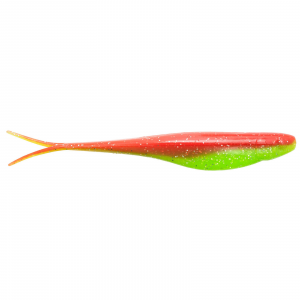 Image of Z-Man StreakZ Soft Bait | Nuked Chicken Glow; 3 3/4 in.