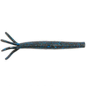 Image of Z-Man Hula Stickz | Black/Blue Flake; 4 in.