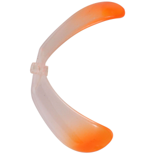 Image of Northland Butterfly Blades | Clear Tip Orange; 7/8 in.
