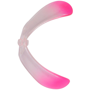 Image of Northland Butterfly Blades | Clear Tip Pink; 1 3/8 in.