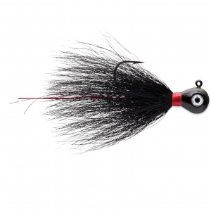 Image of VMC Bucktail Jigs | Black; 1/16 oz.