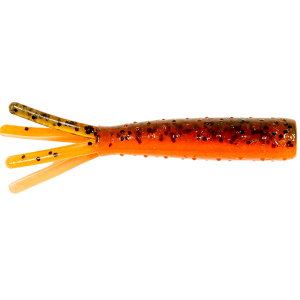 Image of Z-Man TRD Ticklerz | Green Pumpkin Orange; 2.75 in.