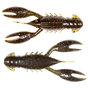 Image of Z-Man Pro CrawZ Soft Bait | Green Pumpkin; 3 1/2 in.