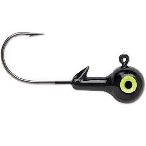 Image of VMC Hard Ball Jig Heads | Black; 1/2 oz.; Small