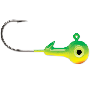 Image of VMC Hard Ball Jig Heads | Chartreuse Lime Green; 1/2 oz.; Small