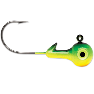 Image of VMC Hard Ball Jig Heads | Chartreuse; 1/2 oz.; Small