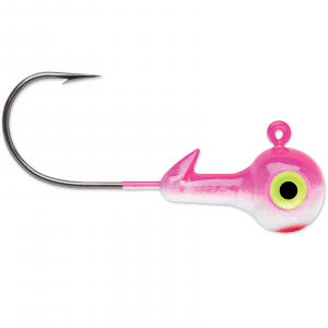 Image of VMC Hard Ball Jig Heads | Pink Pearl; 1/2 oz.; Small