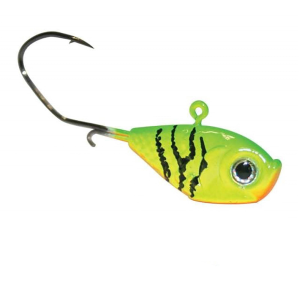 Image of Walleye Nation Creations Marble Eye Jig Heads | Firetiger; 3/8 oz.