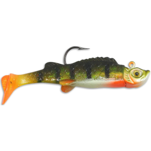 Image of Northland Mimic Minnow Shad Jigs | Perch; 3/8 oz.