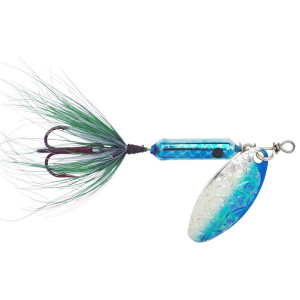 Image of Worden's Original Rooster Tail | Flash Blue; 1/16 oz.