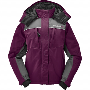 Image of Striker Ice Women's Prism Jacket | Marsala-Gray; 6