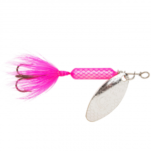 Image of Worden's Original Rooster Tail | Pink; 1/16 oz.