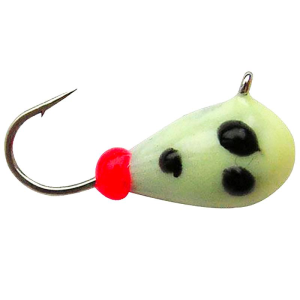 Image of Fiskas Epoxy & Metallic Wolfram Tungsten Jig | Glow Spot; 6 mm