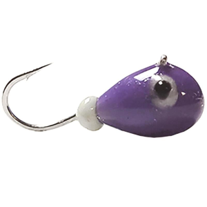 Image of Fiskas Epoxy & Metallic Wolfram Tungsten Jig | Purple Glow; 6 mm
