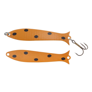Image of Thomas Speedy Shiner Spoon | Orange/Black Dots; 1/6 oz.