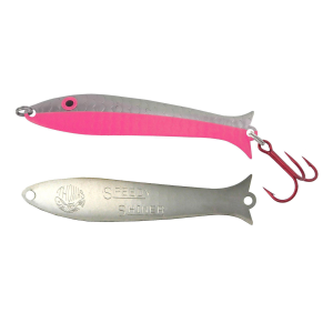 Image of Thomas Speedy Shiner Spoon | Hot Pink/Silver; 1/4 oz.