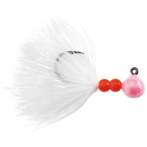 Image of Worden's Maxi Jig | Glitter Pearl Red; 1/16 oz.