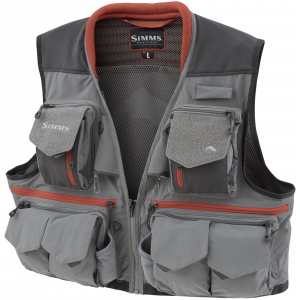 Image of Simms Guide Vest | M; Steel