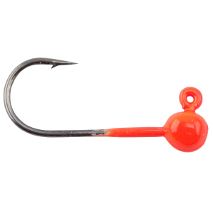 Image of VooDoo Custom Tackle Round Jig Heads | Orange; 1/32 oz.