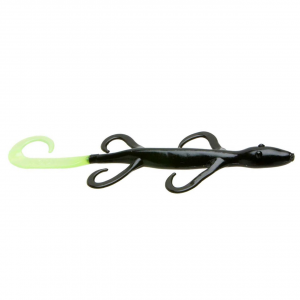 Image of Zoom Lizard | Black Chartreuse Tail; 6 in.