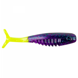 Image of Bobby Garland Slab Hunt'R Soft Bait | Junebug Pearl Chartreuse