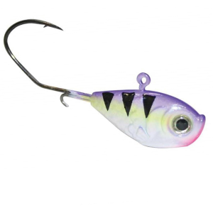 Image of Walleye Nation Creations Marble Eye Jig Heads | Natural Perch; 1/4 oz.