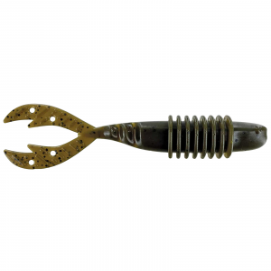 Image of Big Bite Baits Kamikaze Swimon | Green Pumpkin; 4.25 in.