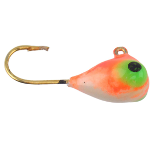 Image of ADK Custom Tungsten Jigs | Orange Hippy; 5 mm
