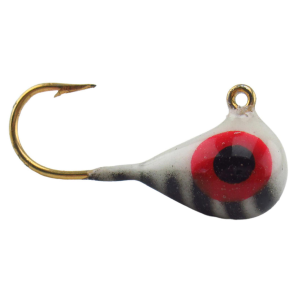 Image of ADK Custom Tungsten Jigs | White Lightning; 4 mm