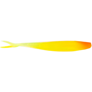 Image of Big Bite Baits Slim Minnow Soft Bait | Flaming Sun