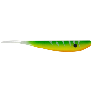 Image of Big Bite Baits Slim Minnow Soft Bait | Silver Firetiger