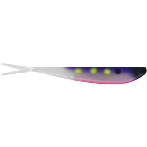 Image of Big Bite Baits Slim Minnow Soft Bait | Purple Spotlight
