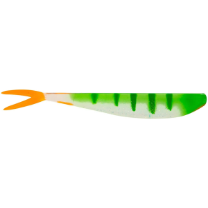 Image of Big Bite Baits Slim Minnow Soft Bait | Light Perch Orange Tail