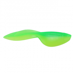 Image of Jenko Big T Paddle Fry Soft Bait | Chartreuse Lime