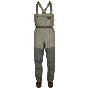 Image of Simms Men's Tributary Stockingfoot Chest Waders | Basalt; XL Short