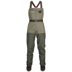 Image of Simms Women's Tributary Stockingfoot Chest Waders | Basalt; S Full