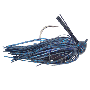 Image of Strike King Denny Brauer Premier Pro-Model Jig | Black Blue; 3/8 oz.