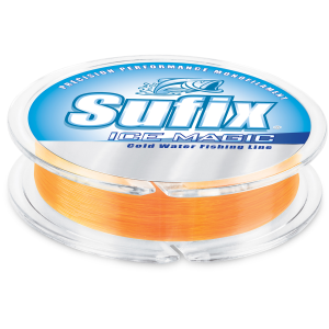 Image of Sufix Ice Magic Monofilament Line | 4 lb.; Neon Orange; 100 yds.