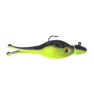 Image of Strike King Mr. Crappie Scizzor Shad Jigs | Tuxedo Black; 1/16 oz.