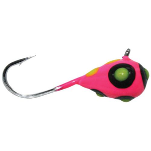Image of Custom Jigs & Spins Magnum Chekai Tungsten Jig | Pink Clown; 6