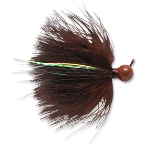 Image of VMC Dominator Marabou Jig | Brown; 1/4 oz.