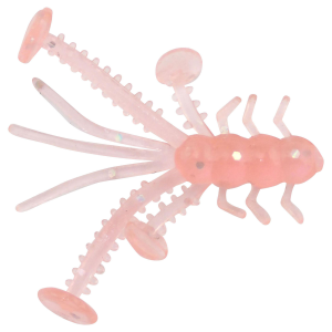 Image of Eurotackle Micro Finesse Crazy Critter | Pink; 1.1 in.